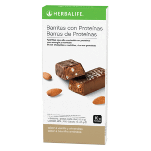 Barritas con proteínas Vainilla y almendras 14 x 35 g